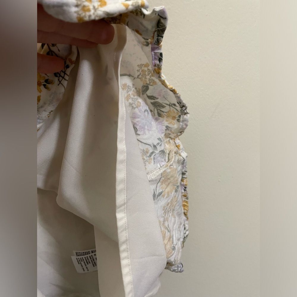 American Eagle Floral Button Down Mini Dress - XS - image 5