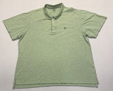 IZOD Saltwater Polo Shirt Mens XL Relaxed Classics Green Relaxed Classics Cotton