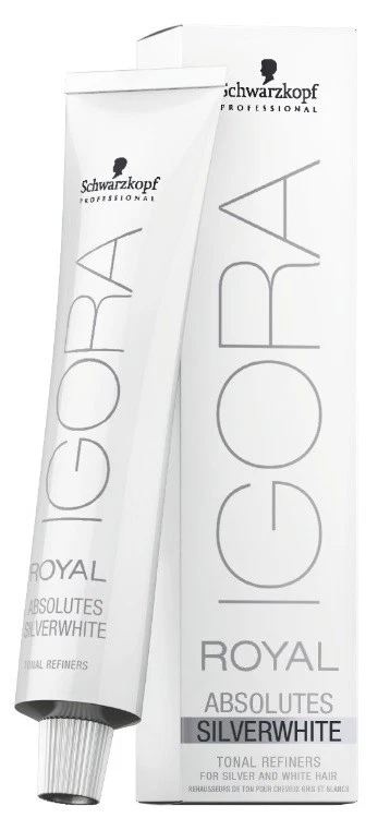 Schwarzkopf Igora Royal Absolutes Silverwhite 60ml Haarfarbe Silber Grau Töne