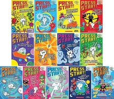 Press Start! Complete Series Set Books 1-13 by Thomas Flintham Paperback