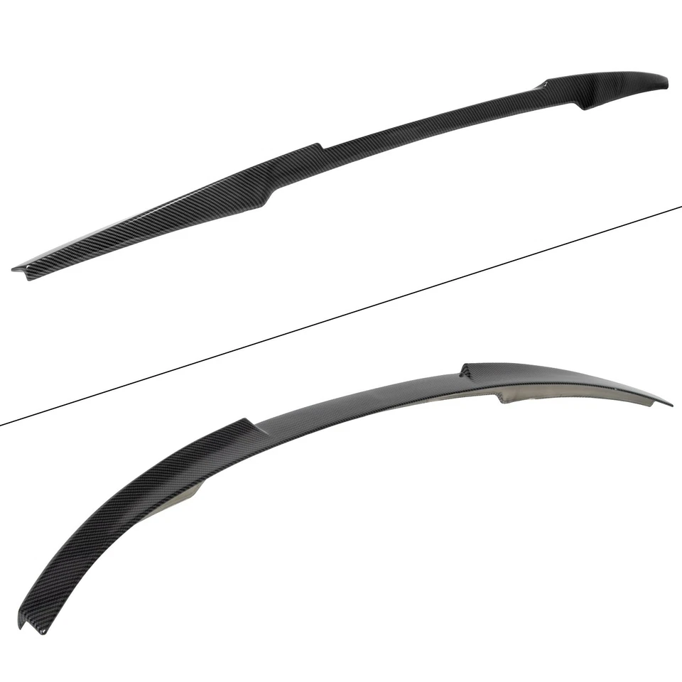 For 2014-20 BMW 4-Series F32 428i 435i Rear Spoiler M4 Gloss Carbon Fiber Style - Image 4 of 4