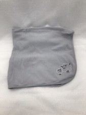 Parent's Choice Walmart Thermal Security Baby Blanket Waffle Solid Gray Lambs
