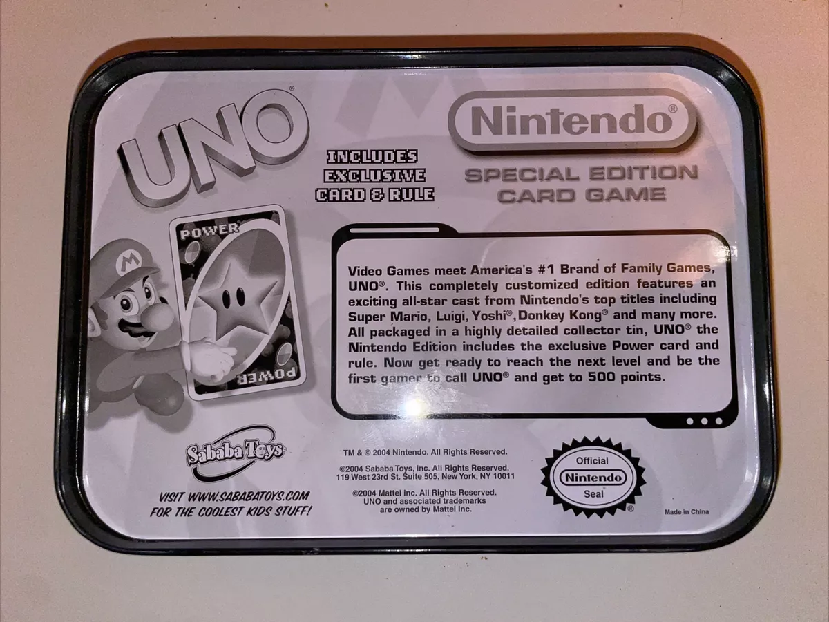 Super Mario Uno - Lean about the Super Mario Uno Rules