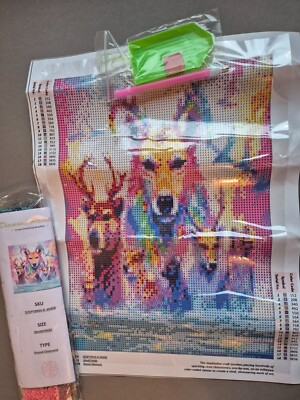 Ausverkauf! Diamond Painting Bastelset   Glitzerbild 30 X 40 cm zum Top-Preis