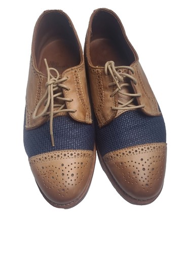 Allen Edmonds Walton 2103 Black Split Toe Derby Dress Shoes Mens