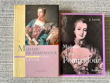 Madame de Pompadour * Lot de 2 Ouvrages * E. Léver / J. Levron  +++