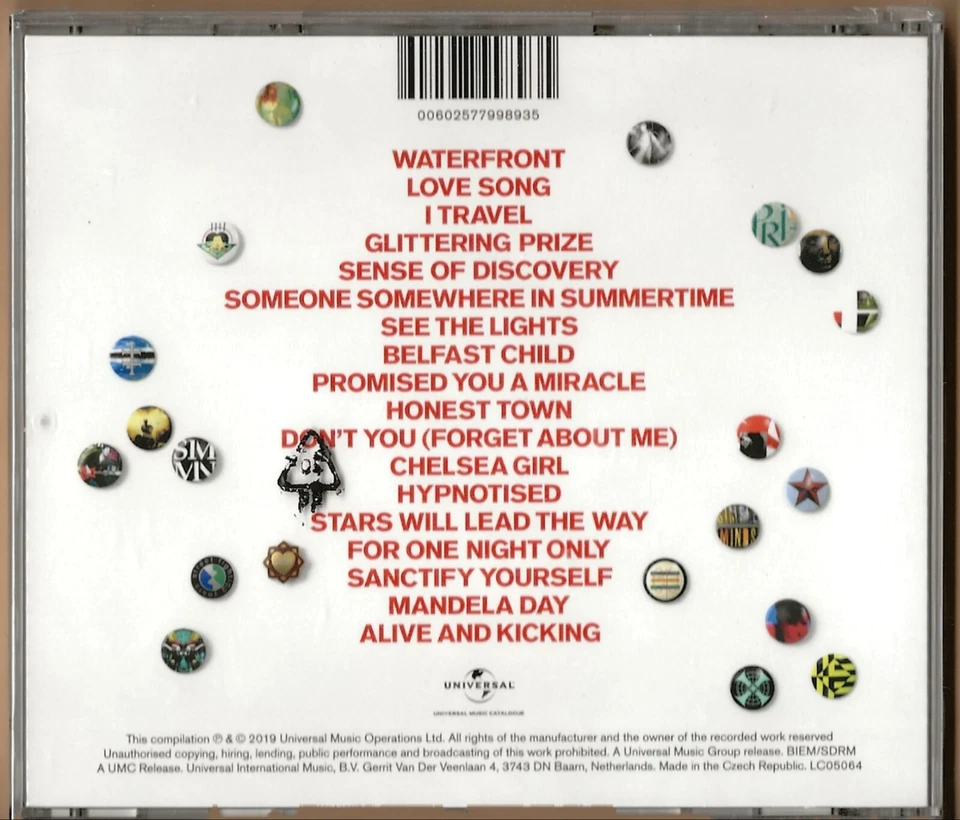 Simple Minds - CD - 40: The Best Of 1979-2019 - NEUWARE!!! - Bild 2 von 2