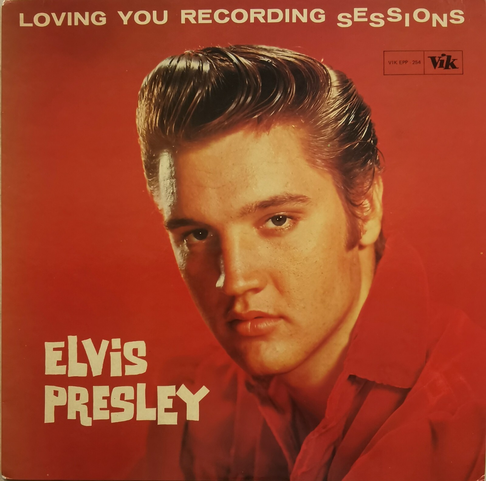 1982 veryRARE! Elvis Presley South Africa  33 r.p.m. LOVING YOU SESSIONS EX/EX