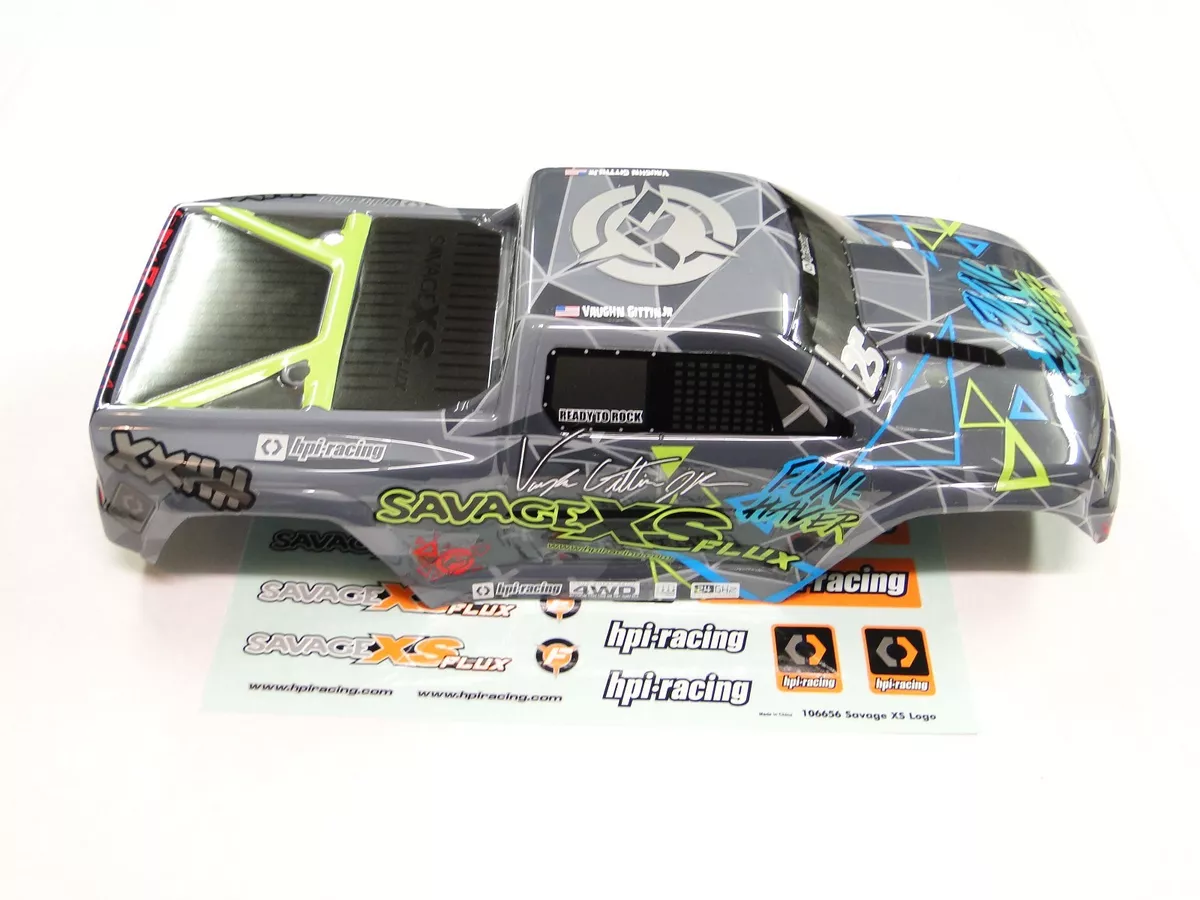 NEW HPI SAVAGE XS MINI FLUX Body Painted VAUGHN GITTIN JR EDITION
