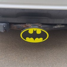 Batman Custom 2 Inch Tow Hitch Cover - Big 8.4 Inches