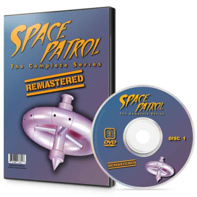 SPACE PATROL COMPLETE 39 REMASTERED SERIES DVD Series Roberta Leigh's Planet NEW