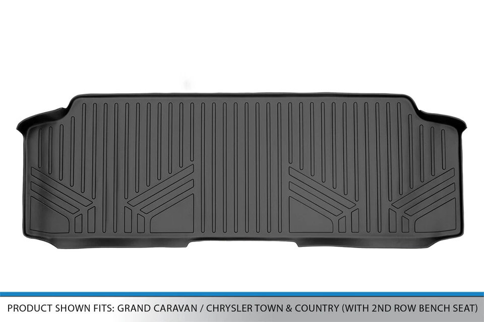 SMARTLINER Floor Mat 2nd Row Liner OEM 2008-2019 Grand Caravan Town And Country Foto 3 de 4