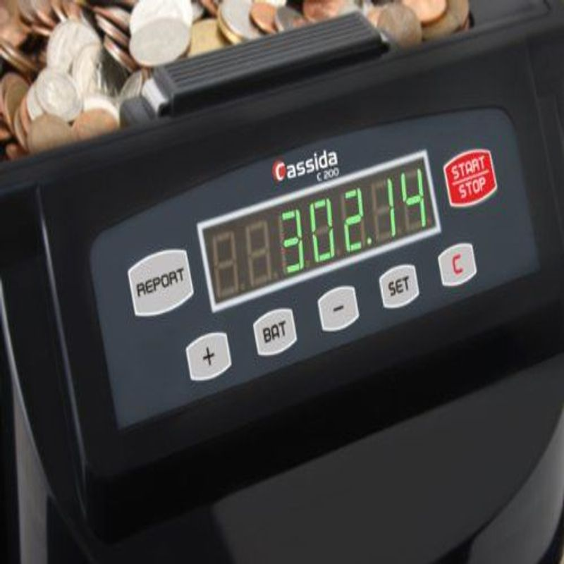 Cassida C200CAD Canadian Coin Counter/Sorter/Roller eBay