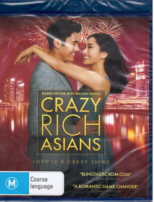Crazy Rich Asians Blu-ray NEW Region B Michelle Yeoh