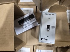 Eaton MST02SN MANUAL MOTOR STARTER 2 POLE NEMA 1 ENCLOSURE Control