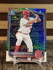 JJ WETHERHOLT 1ST BOWMAN MOJO REFRACTOR - 2025 Bowman Chrome Mega Box #BCP-22