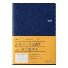 NOLTY Planner 2026 A5 Weekly Ecrit 3 Royal Blue