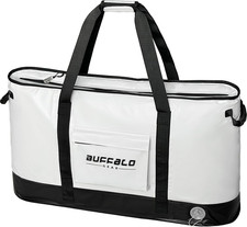 Insulated Fish Cooler Bag 106Qt Fish Kill Bag with YKK Zipper, Flat Bottorm Fish
