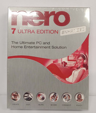Nero 7 Ultra Edition Ultimate PC Home Entertainment Solution - NEW/SEALED