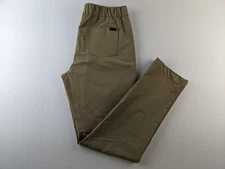 FIGS Pro Women M Tall Tan Brown Slim Scrub Pant Technical Collection Medical