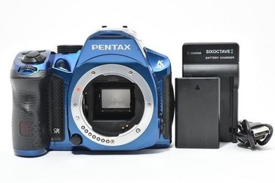 PENTAX K-30 DSLR Camera Body Crystal Blue 16.3MP Weather Sealed APS-C From JAPAN