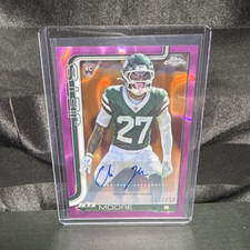 Topps Chrome Football Malachi Moore RC Auto #RRA-MM 2/250 New York Jets