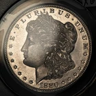 1880-S $1 Morgan Silver Dollar Proof-Like VAM-21 DBL 880 - ANACS MS 61 PL- X6800