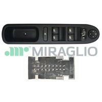 Miraglio Schalter Fensterheber 121/PGP76001 FüR Peugeot CC SW 207 307 3H 16V Hdi