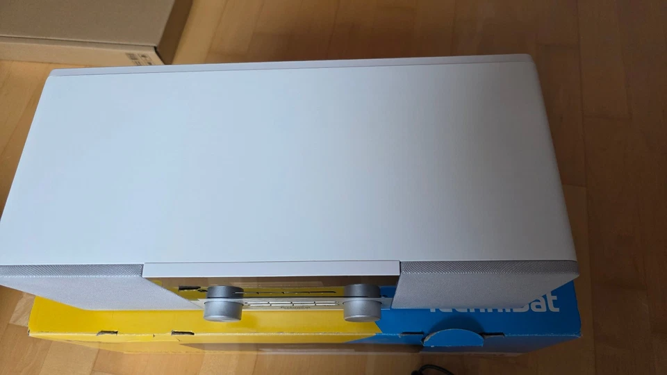 TechniSat DIGITRADIO 3 DAB+/FM/CD-Kompaktanlage - Weiß - Neuwertig - Bild 3 von 4