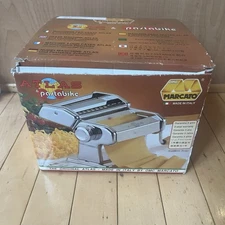 MARCATO ATLAS 150 Pasta Machine & PASTABIKE Special Cutter Made in Italy