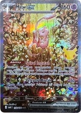 Pokemon Mew ex SAR SIR 30th Anniversary MA6 1...