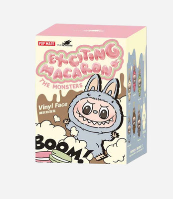 Aufregende Macaron Labubu Secret Labubu Vinyl Gesicht Blindbox Pop Mart authentisch