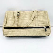 O2Totes Portable Oxygen Tank Bag Purse Tote Carrier Gold Beige Brocade