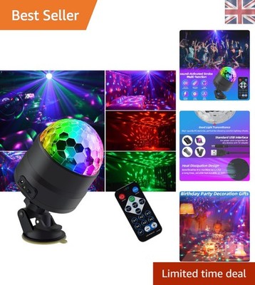 Multicolor LED Discokugel Licht für lebendige Veranstaltungen - Tisch montierbar Spaß