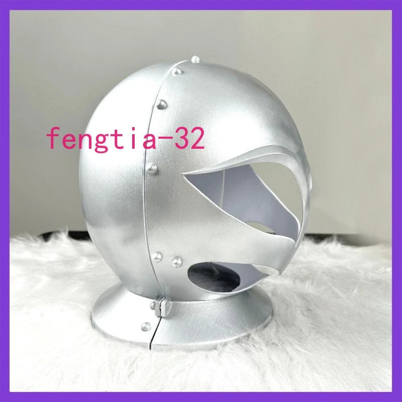 Anime Berserk Griffith Huevo del Rey Behelit Rana Casco Plata Máscara Completa Juegos con disfraces Foto 2 de 3