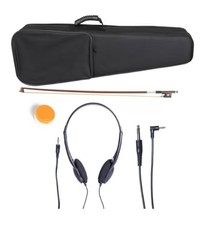 Full Size Electric Violin,4/4 Acoustic Silent Electric Violin for Beginner Teens