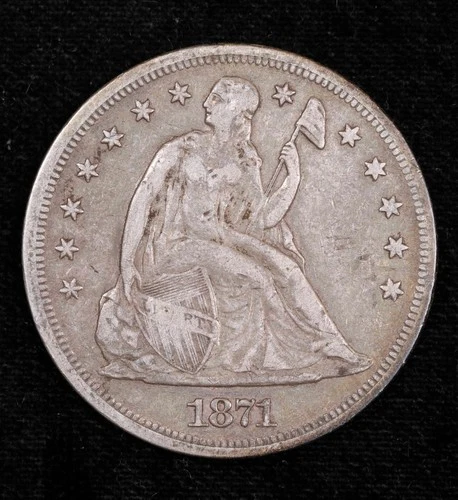 1871 Trade Dollar #M6028