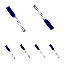 10 Pcs Motor Carbon Brushes With Spring For Sewing Machine 18x4x4mm Accessory
