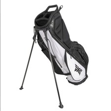 Parsons Xtreme Golf PXG Lightweight Golf Carry Stand Bag - Black/White B-UGB7-EP
