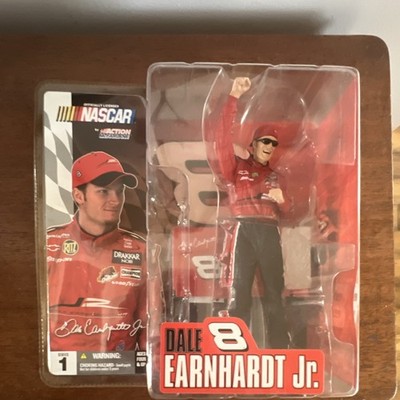McFarlane Toys NASCAR Series 1 Dale Earnhardt Jr. Action Figure Red Boxed