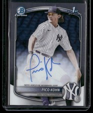 2025 Bowman Draft Pico Kohn Auto Chrome Prospect Autographs AU