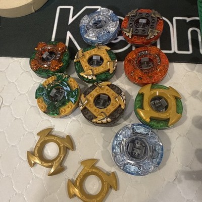 Lego Ninjago Spinners And Pieces Lot Of 9