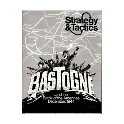 SPI Strategy & Tactics #20 w/Bastogne & Anzio Beachhead (1st) Mag VG+