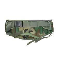 U.S. Armed Forces MOLLE II Woodland Padded Rucksack Waist Hip Belt - Used