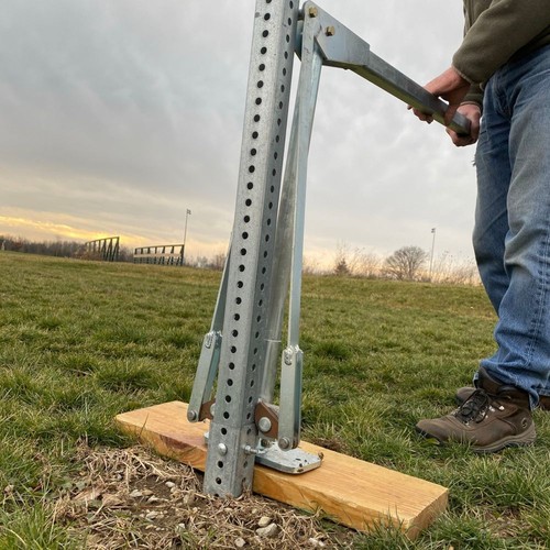 JackJaw Square Sign Post Puller 16 to 1 Power Ratio 1.75 to 2.25 Inch Posts - Picture 4 of 4