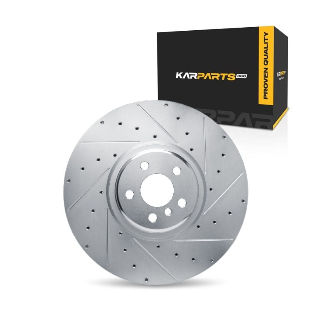 Rolls-Royce Cullinan 2019-2022 Front Right Brake disc Silver