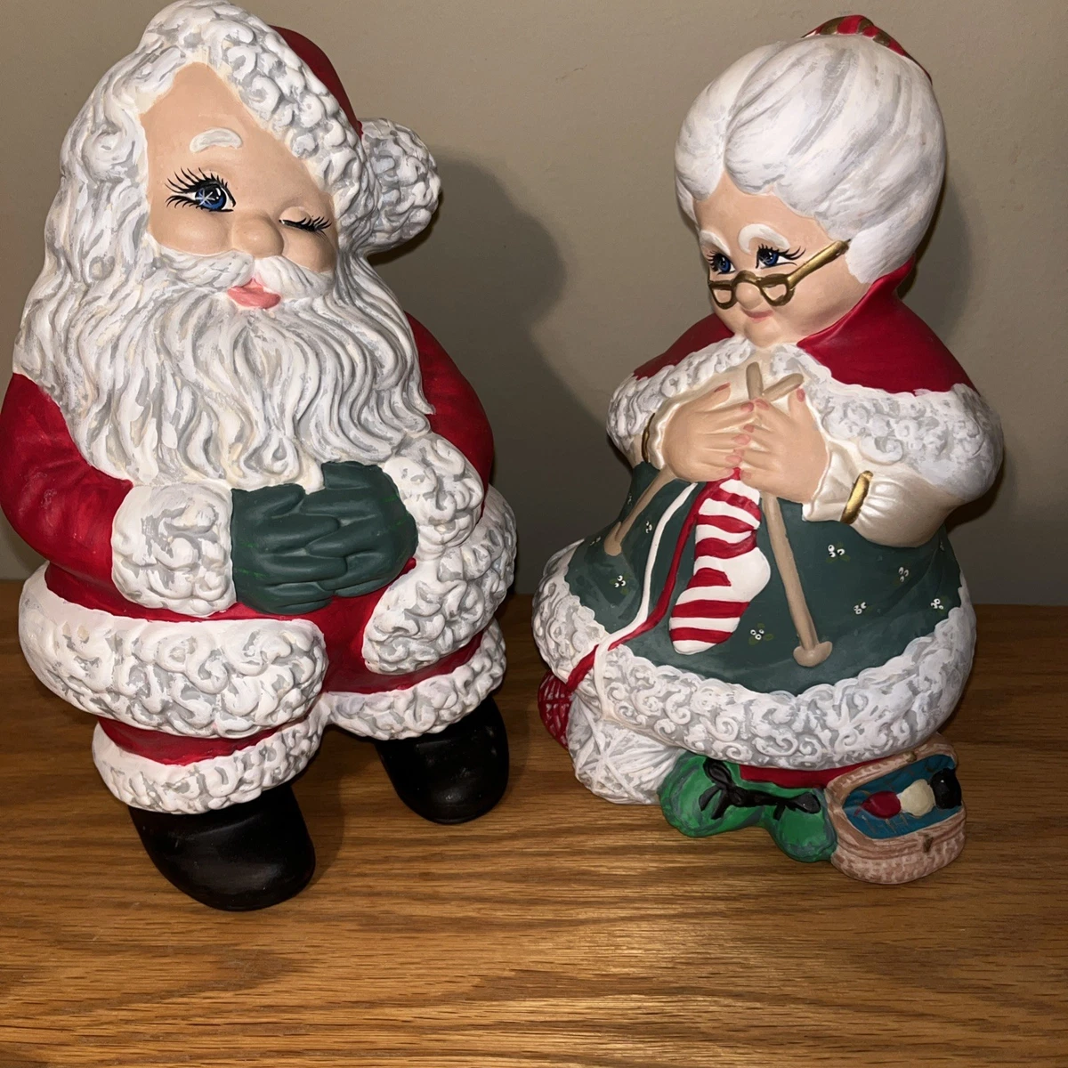 Ceramic Santa Claus In Santa Figures (1946-1990) for sale | eBay