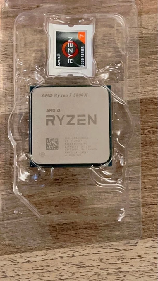 AMD Ryzen 7 5800X 8-Core 16-Thread 3.8GHz 4.7GHz Zen3 AM4 Processor Boxed - Image 2 of 3