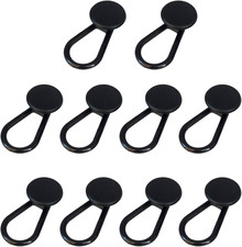 10 Pack Pants Button Extenders Waistband Expander 1-1.5 Inch Stretch