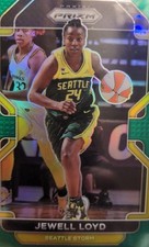 2022 Panini Prizm WNBA - Jewell Loyd #77 Green Prizm